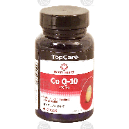 Top Care Heart Health co q-10, 100 mg, softgels  30ct