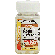 Top Care  aspirin 325-mg, coated tablets  100ct