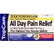 Top Care  pain reliever/fever reducer, naproxen sodium tablets, 22 50ct