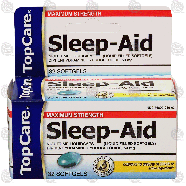 Top Care Sleep-Aid maximum strength nighttime liquidcaps, 32 softg 32ct