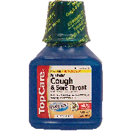 Top Care  pain reliever, cough suppressant, daytime, non-drowsy,8fl oz