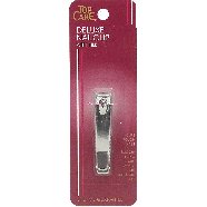 Top Care  deluxe nail clip with file, clips tough nails 1ct