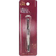 Top Care  square tip deluxe tweezer, removes the most difficult hai1ct