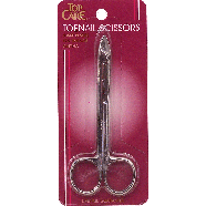 Top Care  toenail scissors, sharp blades for smooth cutting 1ct