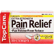Top Care  acetaminophen pain reliever/fever reducer, 500 mg each 24ct