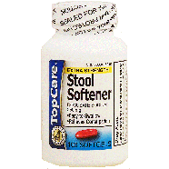 Top Care  stool softener, extra strength, docusate sodium 250-mg,100ct