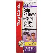 Top Care  children's pain reliever, ages 2 to 11, acetaminophen 4fl oz
