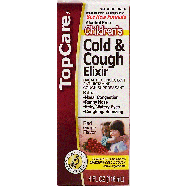 Top Care Children's cold & cough elixir, nasal decongestant, ant4fl oz