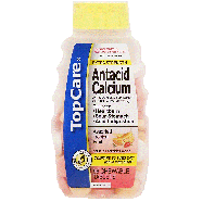 Top Care  antacid calcium relieves heartburn, sour stomach, and ac96ct