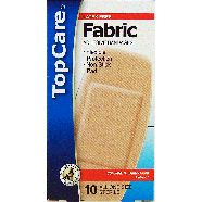 Top Care  adhesive bandages, latex free, all one size 10ct