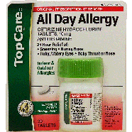 Top Care  24 hour all day allergy relief, indoor & outdoor allergi30ct