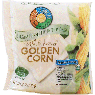 Full Circle Organic whole kernel golden corn, steams in bag 12-oz