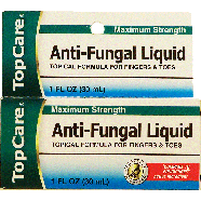Top Care  anti-fungal liquid, maximum strength, topical formula 1fl oz