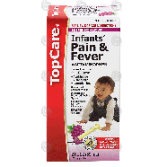 Top Care  infants' pain & fever, acetaminophen, suspension liqui 2fl oz