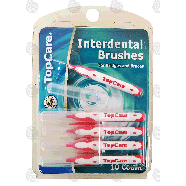 Top Care  interdental brushes for bridges and braces  10ct