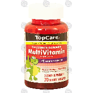 Top Care  children's gummies multivitamin with vitamin d, cherry,  70ct