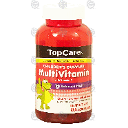 Top Care  children's gummies multivitamin with vitamin d, cherry, 180ct