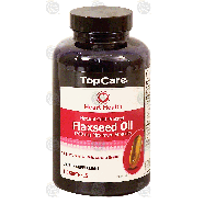 Top Care Heart Health natural cold-pressed flaxseed oil, 1300 mg  100ct