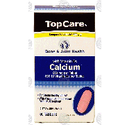 Top Care  calcium with vitamin d3, tablets  60ct