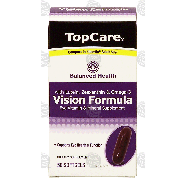 Top Care  vision formula, eye vitamin & mineral supplement, softge 50ct