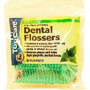 Top Care  dental flossers, mint flavor 36ct
