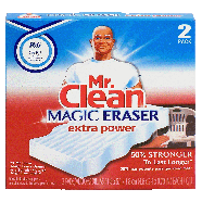 Mr. Clean Magic Eraser extra power household cleaning pads  2ct