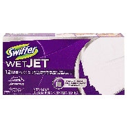 Swiffer Wet Jet original pad refill, traps dirt 12ct