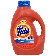 Tide  detergent, 64 loads, clean breeze scent 100fl oz