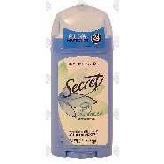 Secret PH balanced unscented antiperspirant/deodorant invisible s2.6oz
