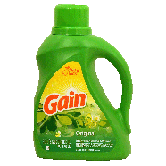 Gain  liquid detergent, original scent, 64 loads 100fl oz