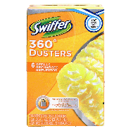 Swiffer 360 Duster refills, unscented disposable dusters 6ct