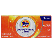 Tide  washing machine cleaner, helps remover odor causing residues 3ct
