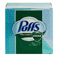 Puffs Plus Lotion non medicated white 2-ply tissues with the scent48ct
