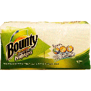Bounty  quilted napkins, 1-ply, white 200ct