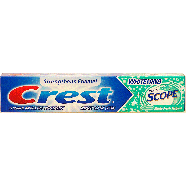 Crest  fluoride anticavity toothpaste, whitening plus scope, mint6.2oz