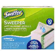 Swiffer Sweeper wet mopping refill clothes, open window fresh scen60ct