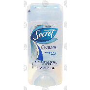 Secret Outlast completely clean, antiperspirant/deodorant, clear  2.6oz