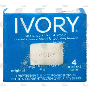 Ivory  original, soap bars  4ct