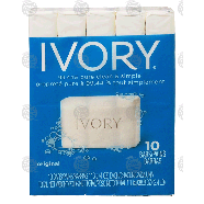 Ivory  original, 4 oz bars  10ct