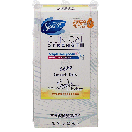 Secret Clinical Strength smooth solid, stress response, antipersp 1.6oz