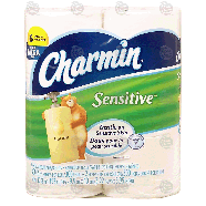 Charmin Sensitive bathroom tissue, 6 mega rolls, 2-ply  6pk