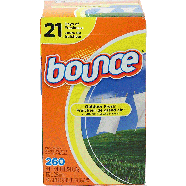 Bounce  outdoor fresh fabric softener dryer sheets, 6.4 x 9-inche260ct