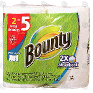 Bounty Select-A-Size paper towels, 2-ply sheets, 2 huge rolls  2pk