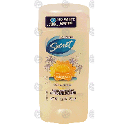 Secret  hawaii, citrus breeze, antiperspirant/deodorant, clear ge 2.6oz