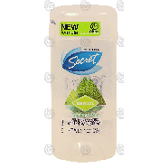 Secret  brazil, rainforest mist, antiperspirant/deodorant clear g 2.6oz