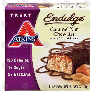 Atkins Endulge caramel nut chewy bar 5ct