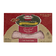 Hormel Natural Choice smoked deli ham, sliced 8oz