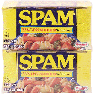 Hormel Spam canned ham product, 25% less sodium, 6 12-ounce cans 72oz