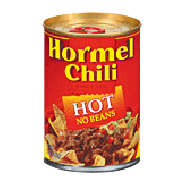 Hormel Chili Hot No Beans 15oz