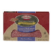 Hormel Natural Choice uncured hard salami sliced 7oz